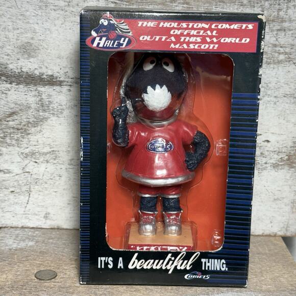 2002 WNBA Houston Comets HALEY MASCOT Bobblehead Stadium Giveaway SGA Brand New - Picture 1 of 15